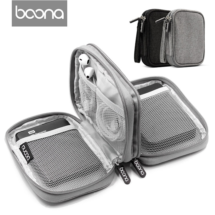 Extra Large Double-layer Oxford Hard Drive Bag